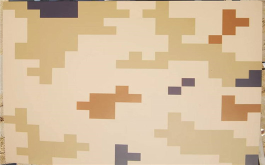 石河子荒漠迷彩漆喷涂